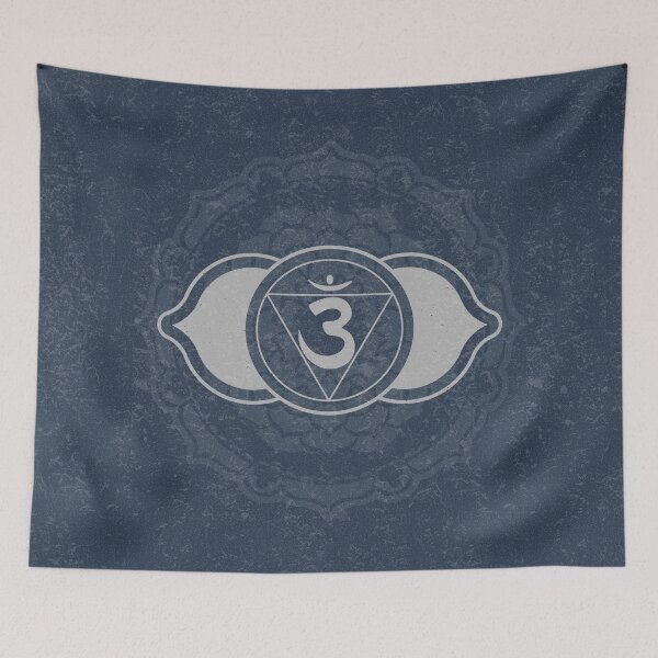Item preview, Third Eye Chakra Mandala - Dusk + Fog designed and sold by Irene Estelle.