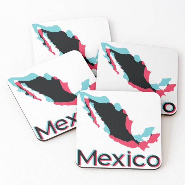 Item preview, Modern Social Media Style MEXICO Map designed and sold by pelagio.