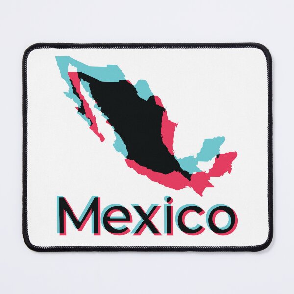 Item preview, Modern Social Media Style MEXICO Map designed and sold by pelagio.