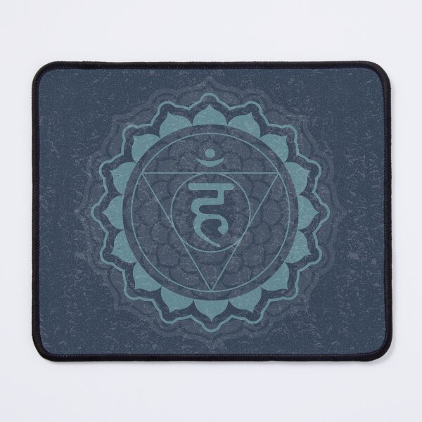 Item preview, Throat Chakra Mandala - Dusk + Peacock designed and sold by Irene Estelle.