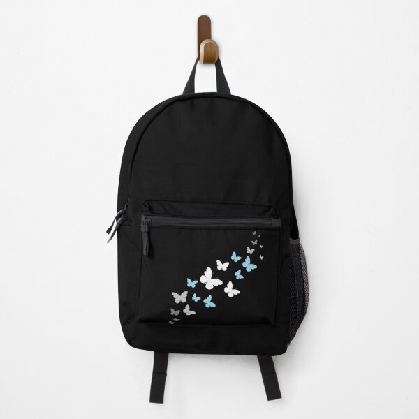 Item preview, Cute Demiboy Pride Flag Butterflies, Subtle Demiboy Design designed and sold by Travelslightly.