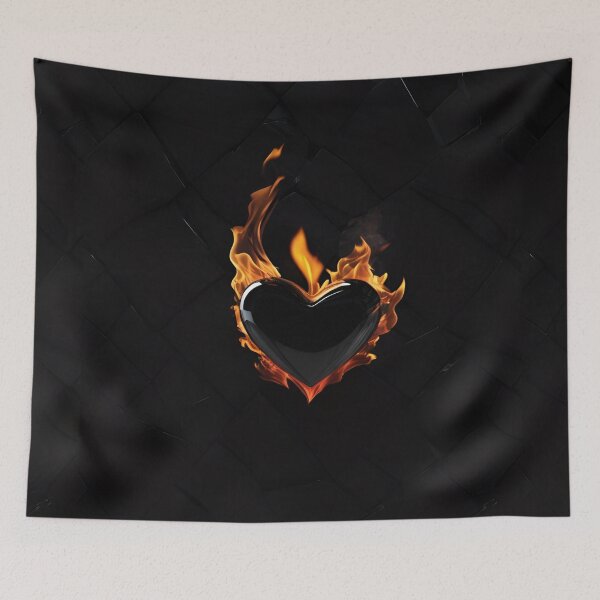 Item preview, Burning Heart  designed and sold by Demetria Matthews.