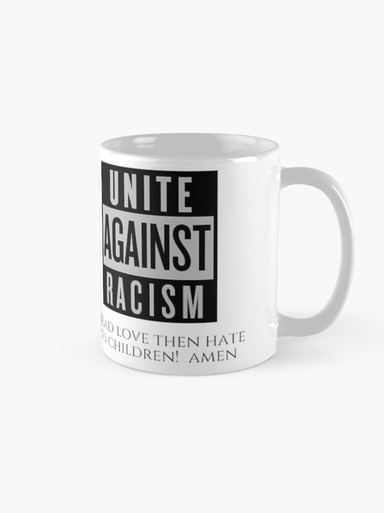 Alternate view of World Peace Friendship Club Unite Against Racism Coffee Mug 17902 Mug