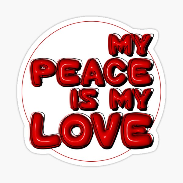 Item preview, Love your Peace designed and sold by DesertRains.