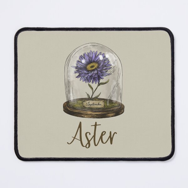 Item preview, 9 Aster Flower - September - Vintage Birth Flower   designed and sold by patternjp.