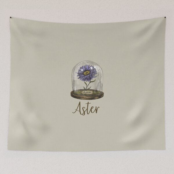 Item preview, 9 Aster Flower - September - Vintage Birth Flower   designed and sold by patternjp.