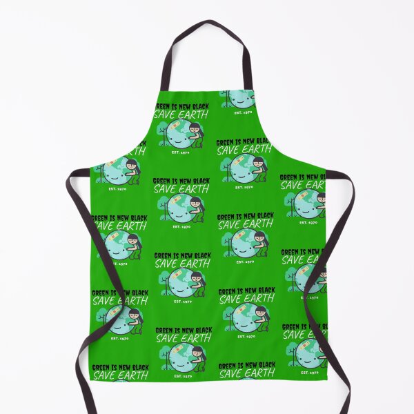 Item preview, Earth Day-Green is the new Black- SAVE EARTH designed and sold by ButterflyDsgns6.