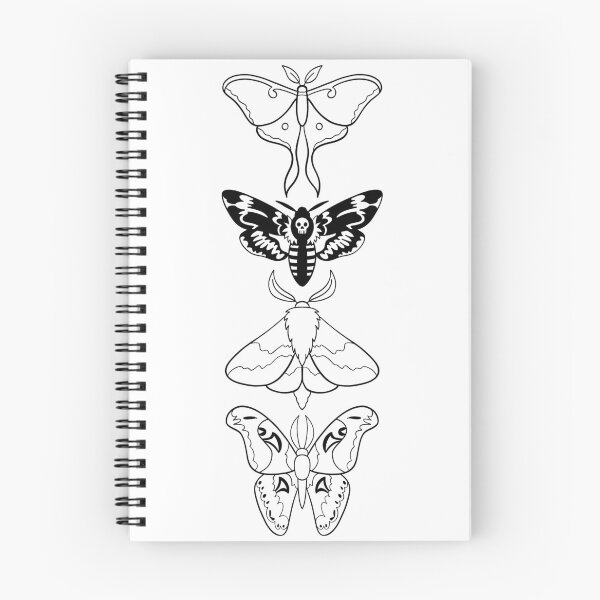 Item preview, Moth Quartet designed and sold by DashMakesArt.
