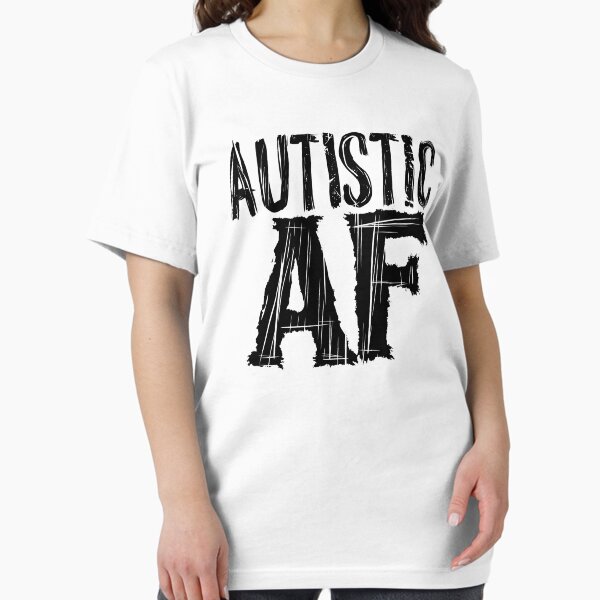 Item preview, Autistic AF  Autism Awareness Premium T-Shirt designed and sold by MAPDDesigns.