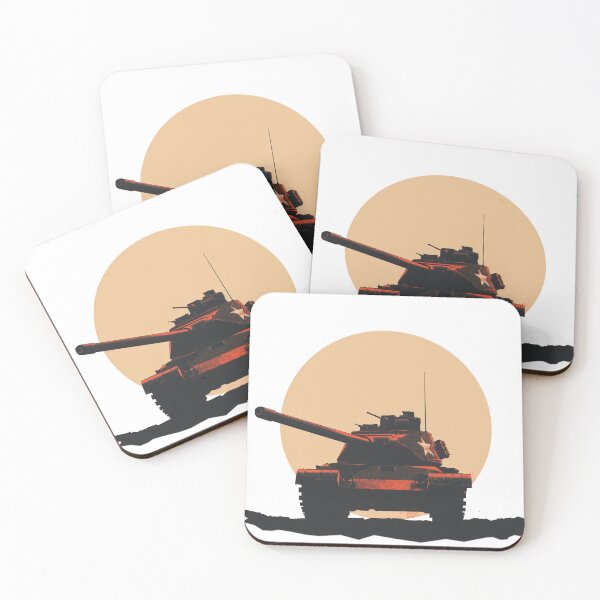 Item preview, American Tank Sunrise (minimalist) (m24 Chaffee) designed and sold by General-Rascal.