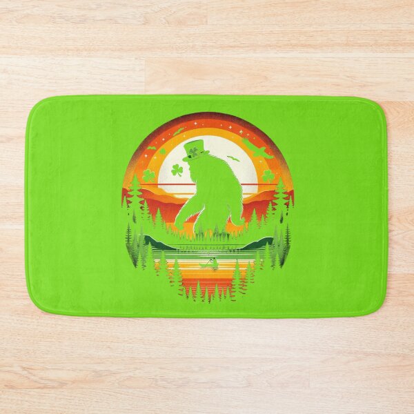 Item preview, St. Patrick's Day Bigfoot: Enchanted Forest Festivities designed and sold by Matt's Artificial Nature.
