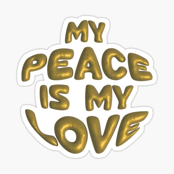 Item preview, Love your Peace  designed and sold by DesertRains.