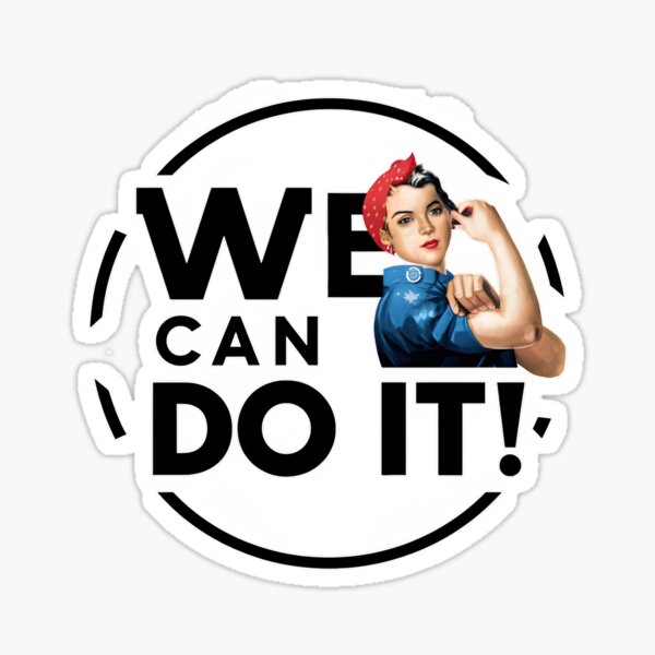 Item preview, Empowerment: We Can Do It! designed and sold by MillennialVibe.