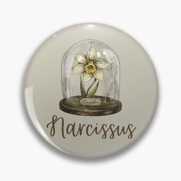 Item preview, 12 Narcissus December - Vintage Birth Flower   designed and sold by patternjp.