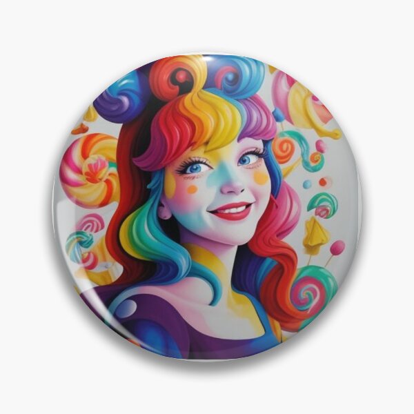 Item preview, Rainbow candy pop star designed and sold by Jenswhim.