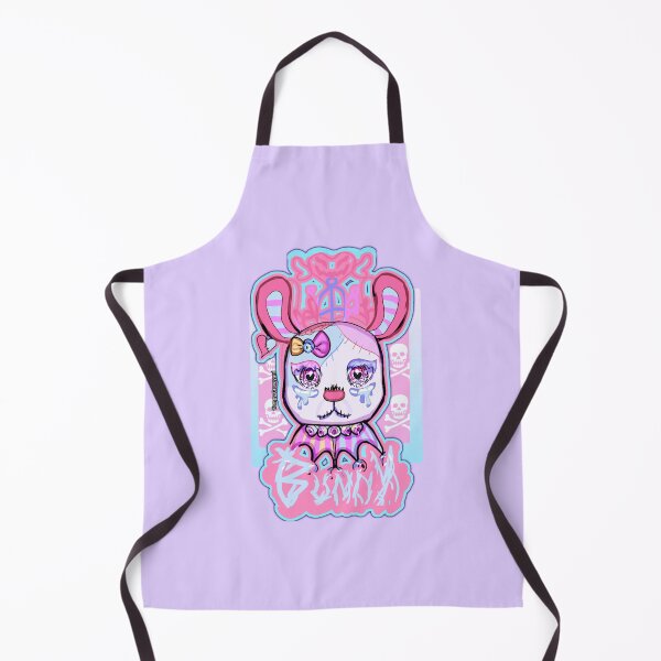 Item preview, Sad kawaii chibi rabbit cute illustration designed and sold by vampy-graveyard.