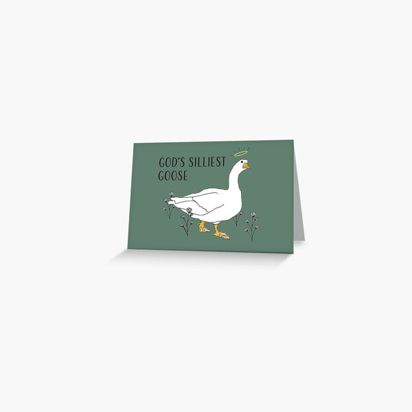 Item preview, God's Silliest Goose designed and sold by Laylamiabella.