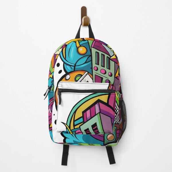 Item preview, Vibrant Music Equipment Graffiti Art - Urban Beats Collection designed and sold by merchtrends-svg.