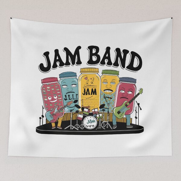 Item preview, Jammin' Jars: The Ultimate Jam Band designed and sold by MillennialVibe.