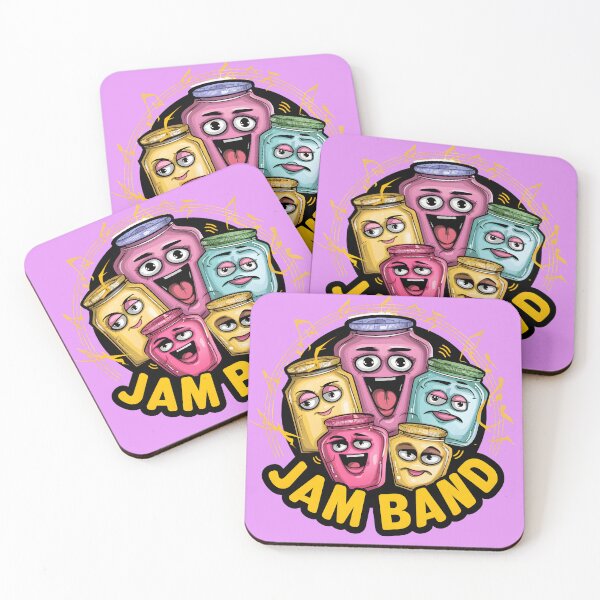 Item preview, Musical Jars: Let's Jam Together! Jam Band Pun designed and sold by MillennialVibe.