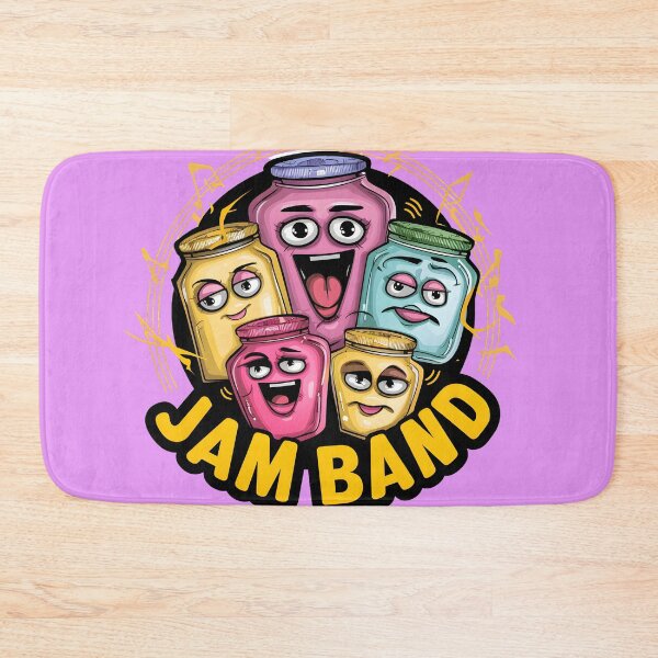 Item preview, Musical Jars: Let's Jam Together! Jam Band Pun designed and sold by MillennialVibe.
