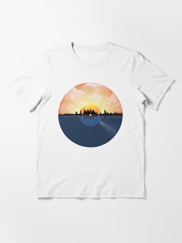 Alternate view of The Sound of nature LP record Essential T-Shirt