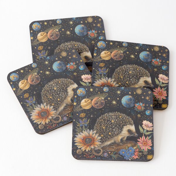 Item preview, Mystical Hedgehog designed and sold by LoveByCasha.