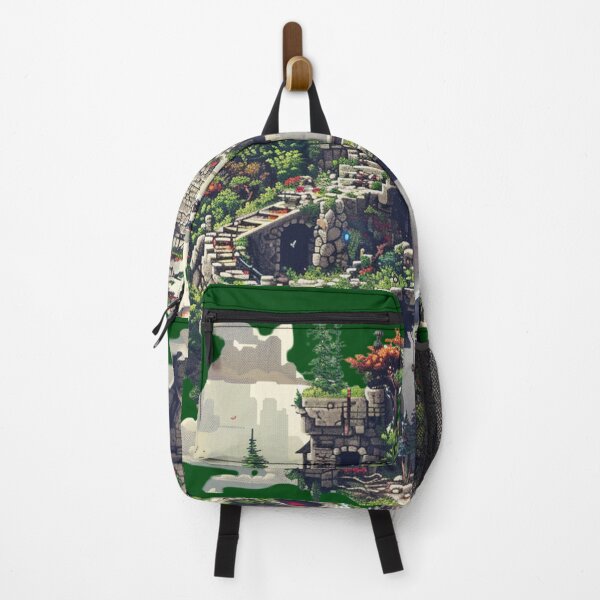 Item preview, Pixel Odyssey: Heroic Quest Landscape designed and sold by Ace Apparel Attire.