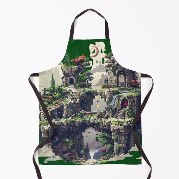 Item preview, Pixel Odyssey: Heroic Quest Landscape designed and sold by Ace Apparel  Attire.