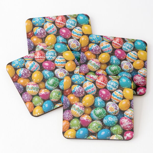 Item preview, Festive Eggstravaganza - Colorful Easter Egg Pattern for Spring Celebrations designed and sold by Xerophayze.