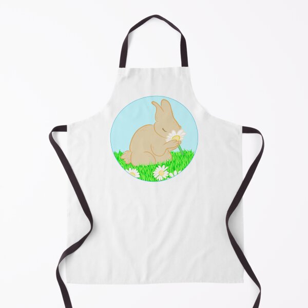 Item preview, Bunny Smelling Flower designed and sold by sydhanke42.