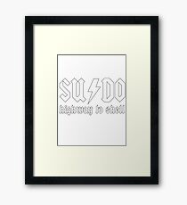 SUDO - Highway to Shell Framed Print