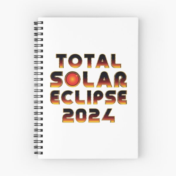 Item preview, Eclipse solar total de 2024 - Astronomía designed and sold by Whimsical Thinker.