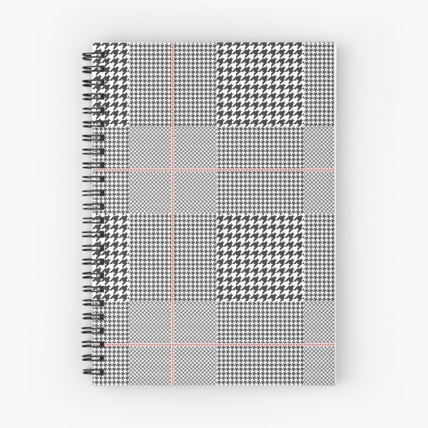 Item preview, Glen plaid in black, white and red designed and sold by Anya-D.