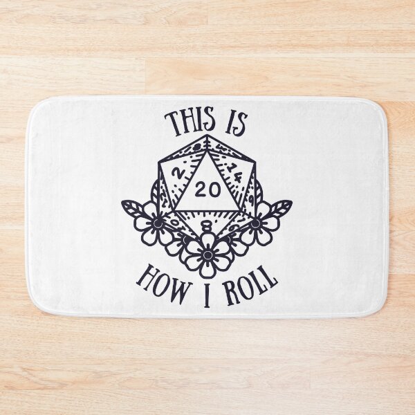 Item preview, D20 This Is How I Roll designed and sold by S-Q-Studios.