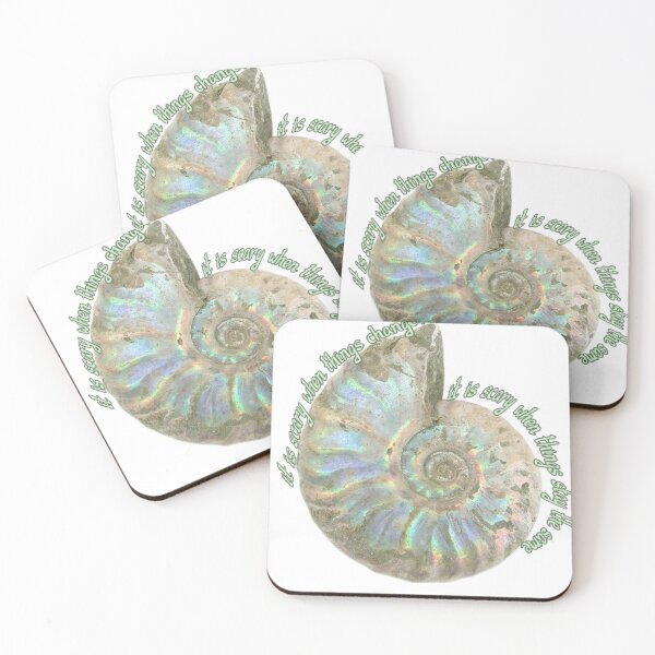Item preview, scary when things stay the same seashell designed and sold by Sloppily '.
