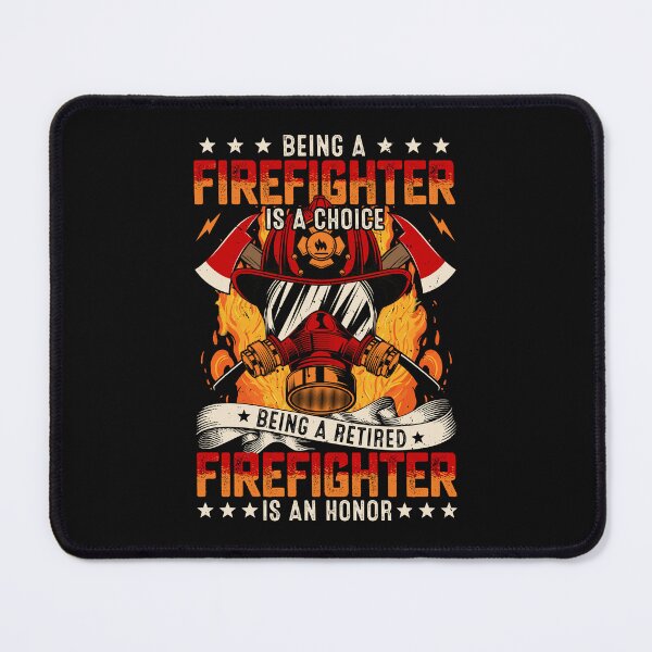 Item preview, Firefighter Tshirt on black background designed and sold by Richie-Jeep.