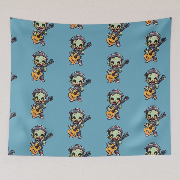 Item preview, Monster with guitar designed and sold by Working-Woman.