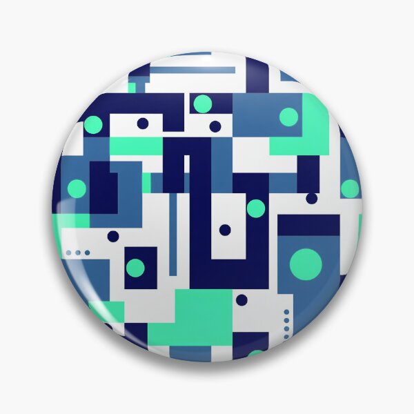 Item preview, Abstract Blue Hues on White designed and sold by TwylaRaeDesigns.
