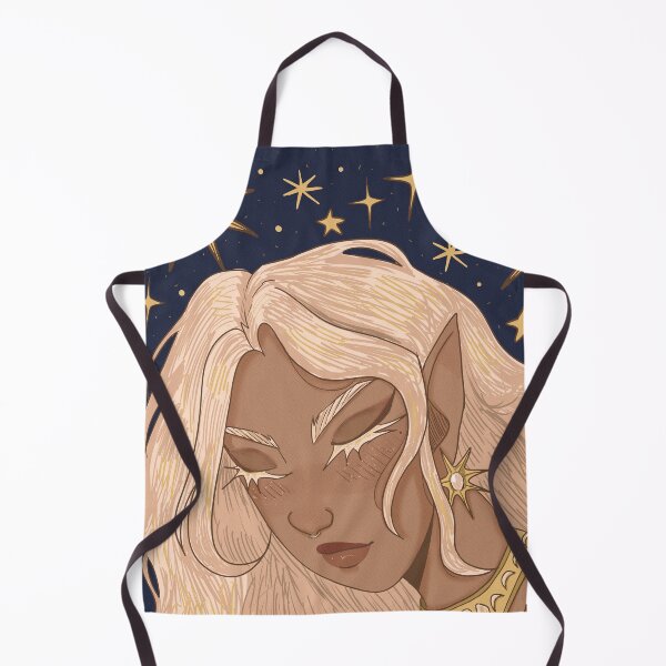 Item preview, Star Goddess Space Artwork Aesthetic Gold designed and sold by MoonBerriesz.