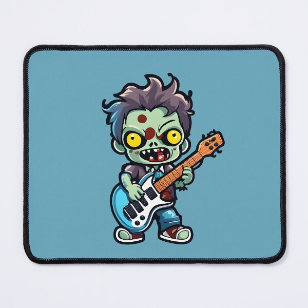 Item preview, Zombie with a guitar designed and sold by Working-Woman.
