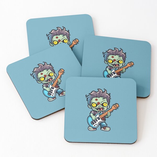 Item preview, Zombie with a guitar designed and sold by Working-Woman.