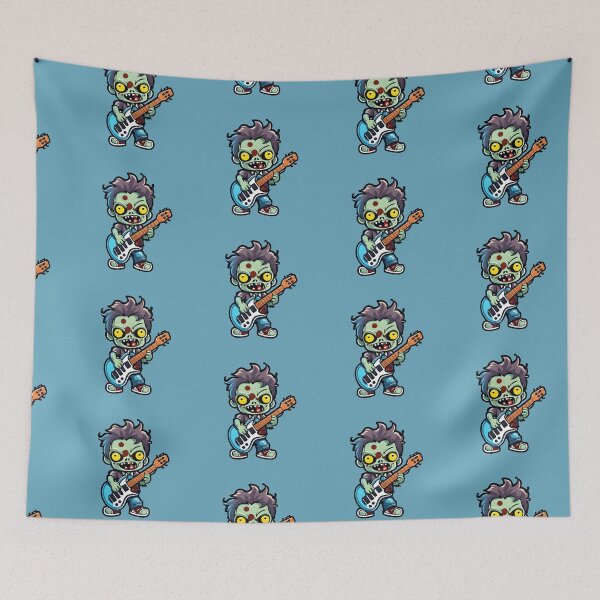 Item preview, Zombie with a guitar designed and sold by Working-Woman.