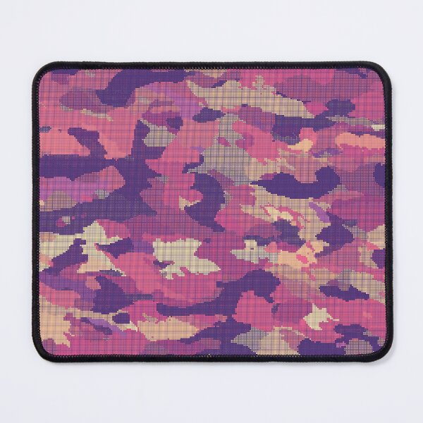 Item preview, Orange Pink Camo Camouflage Geometric Dots Pattern Texture designed and sold by CroDesign.