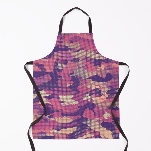 Item preview, Orange Pink Camo Camouflage Geometric Dots Pattern Texture designed and sold by CroDesign.