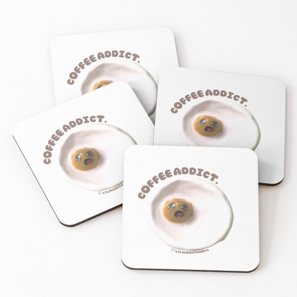 Item preview, Coffee addict, egg art, egg dude, v8 | @lilsboobthangs © designed and sold by lilsboobthangs.
