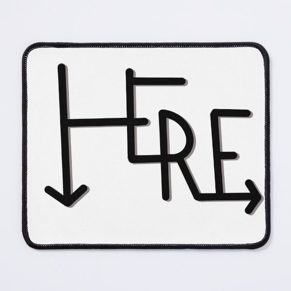 Item preview, Here- symbol designed and sold by ModernDsgnsArt.