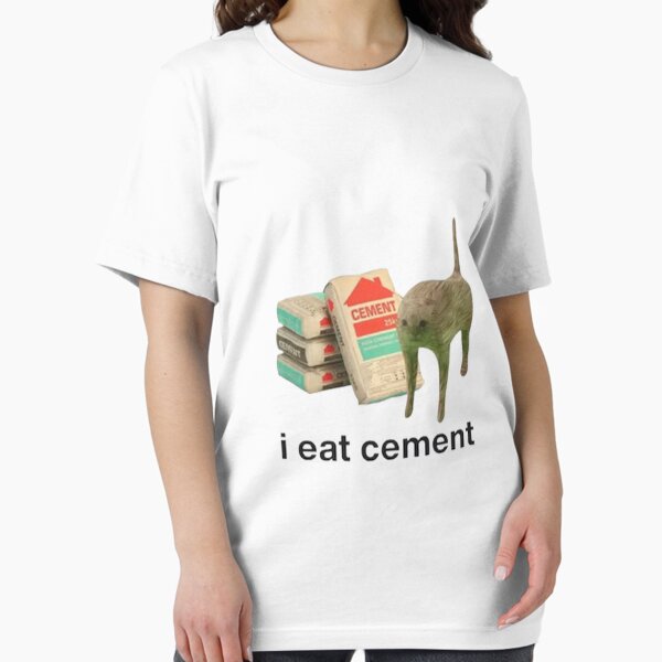 Item preview, I Eat Cement Cat Funny designed and sold by stevengenaldo.