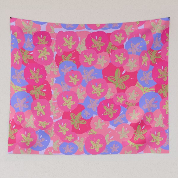 Item preview, Brightly Colored Sand Dollars - Purple and Pink Sand Dollars - Hand-drawn designed and sold by Victoria Rose.