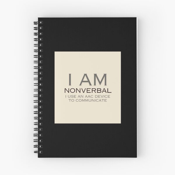 Item preview, I am nonverbal, I use an AAC designed and sold by Diabumblebee.